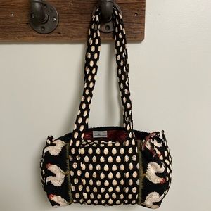 Vintage small VERA BRADLEY tote in chicken & egg pattern from the 90’s!